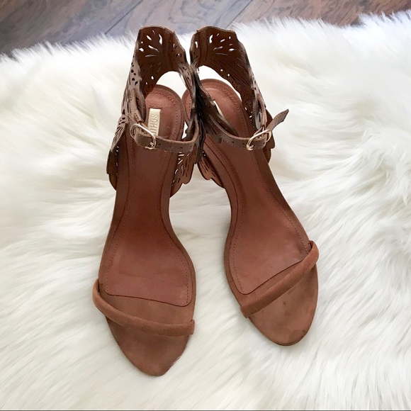 SCHUTZ Shoes - Schutz Suede/Leather Heel Sandals